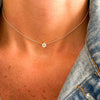 Mini Star of David Pavé Necklace