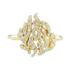 Fire Flame Nahman Diamond Ring