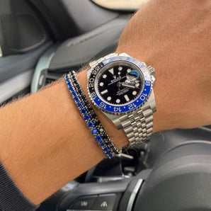 Blue Saphir Tennis Bracelet