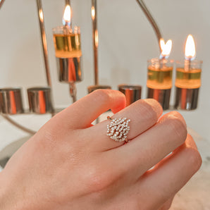 Fire Flame Nahman Diamond Ring