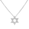 Mini Star of David Pavé Necklace