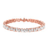 Pear Cut Diamonds Tennis Bracelet