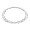 Asymetric Marquise Cut Diamond Choker