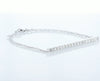 Diamond line bracelet