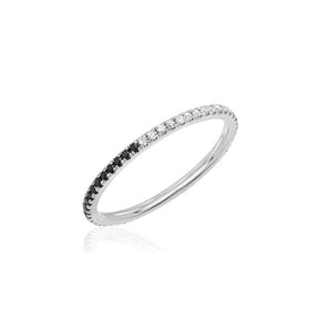 Black & White Diamond Band