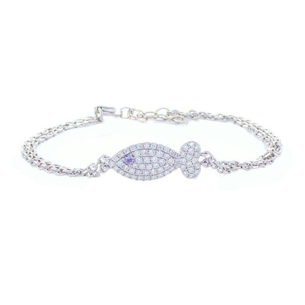 Fish Diamond Bracelet